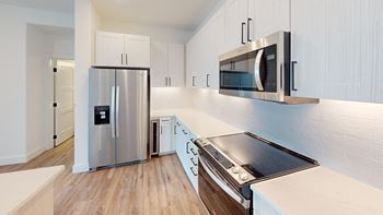 Whirlpool stainless steel kitchen appliances